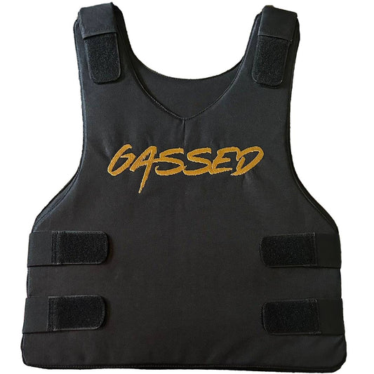 GASSED VEST - Black & Gold