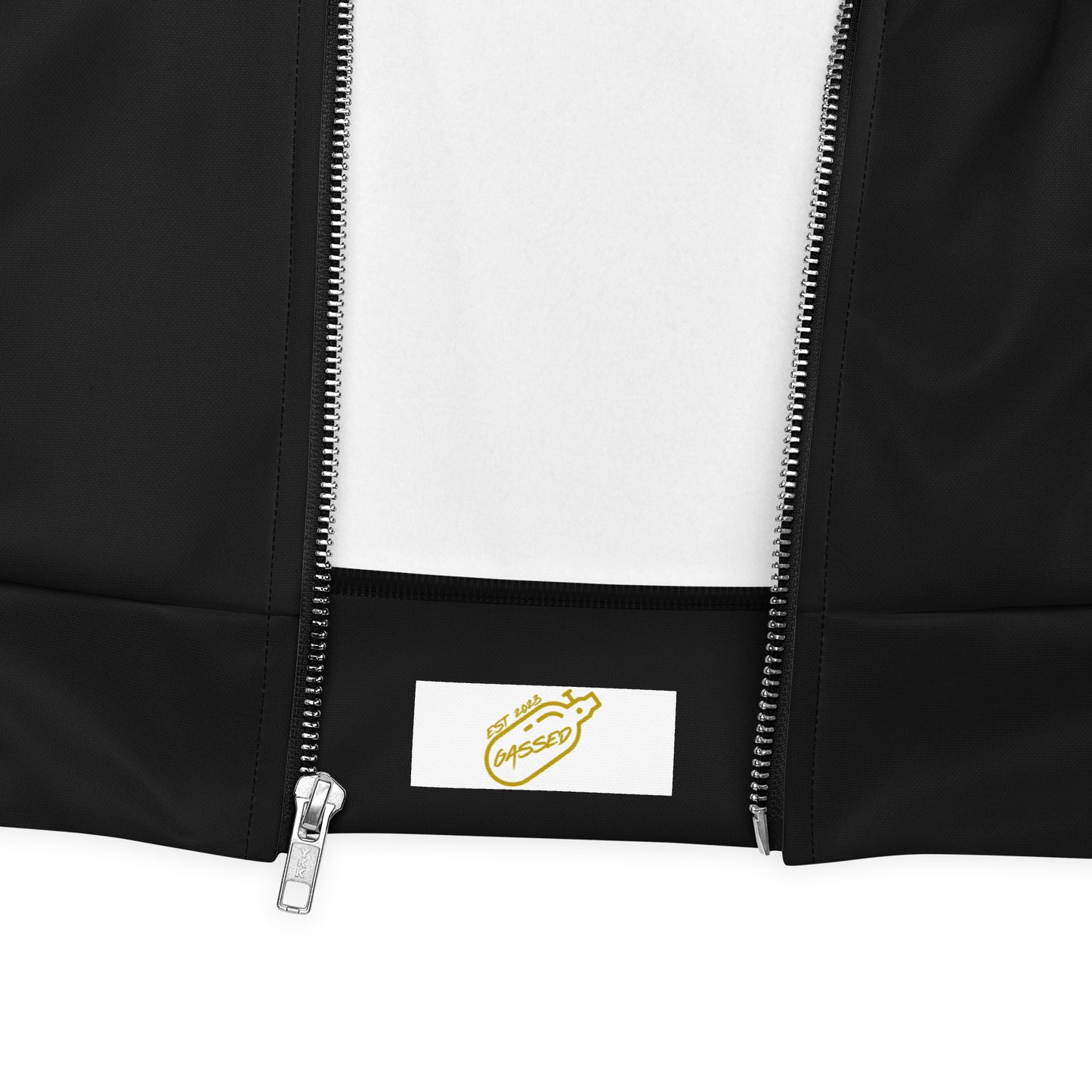 GASSED "G" - Black Bomber Jacket