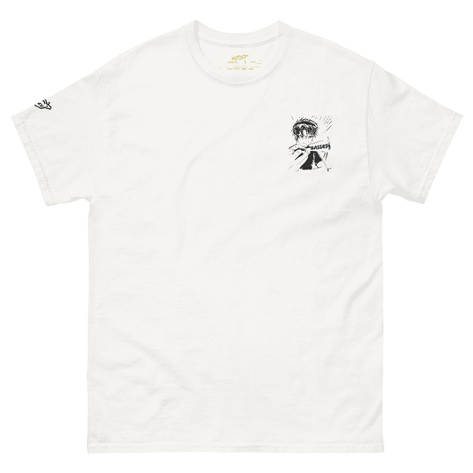 GASSED Anime White T-Shirt