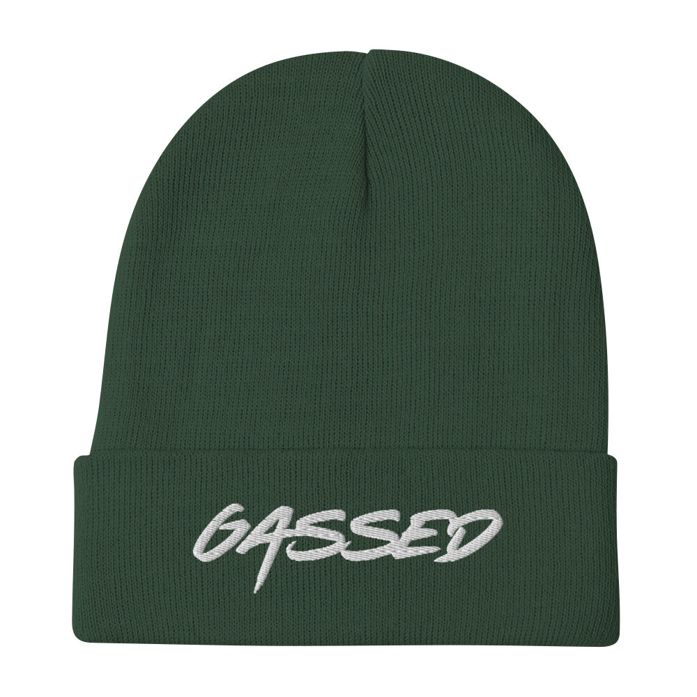 GASSED Embroidery Beanie