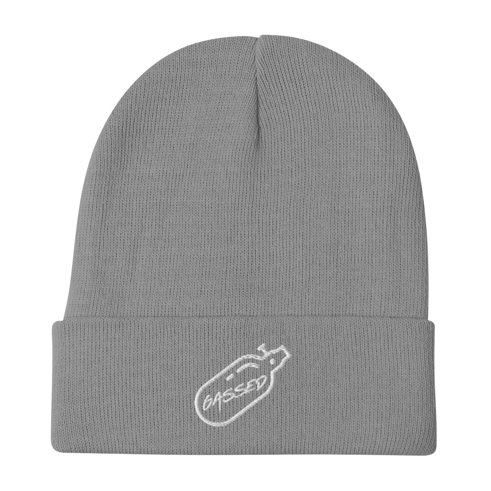 GASSED Canister Embroidery Beanie