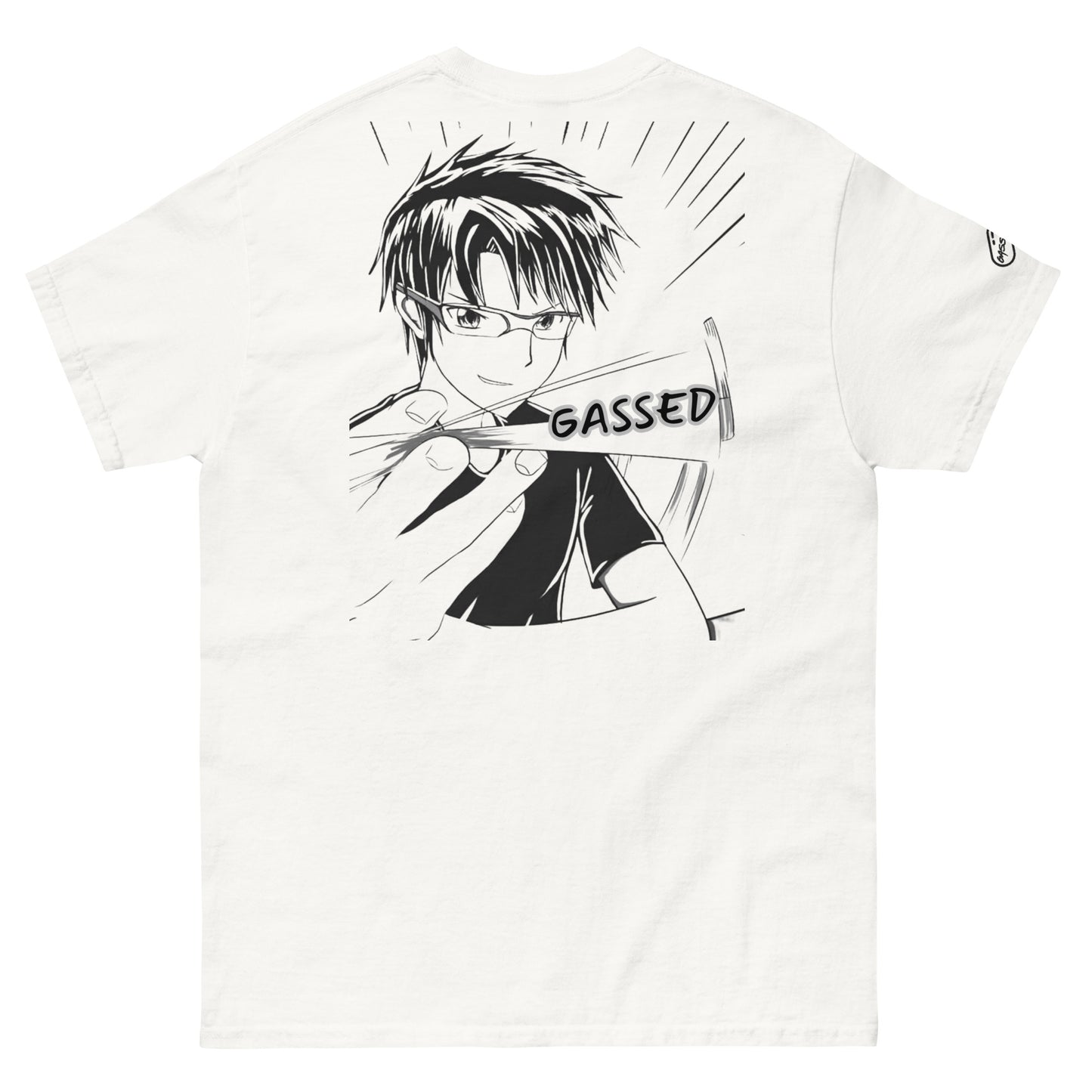 GASSED Anime White T-Shirt