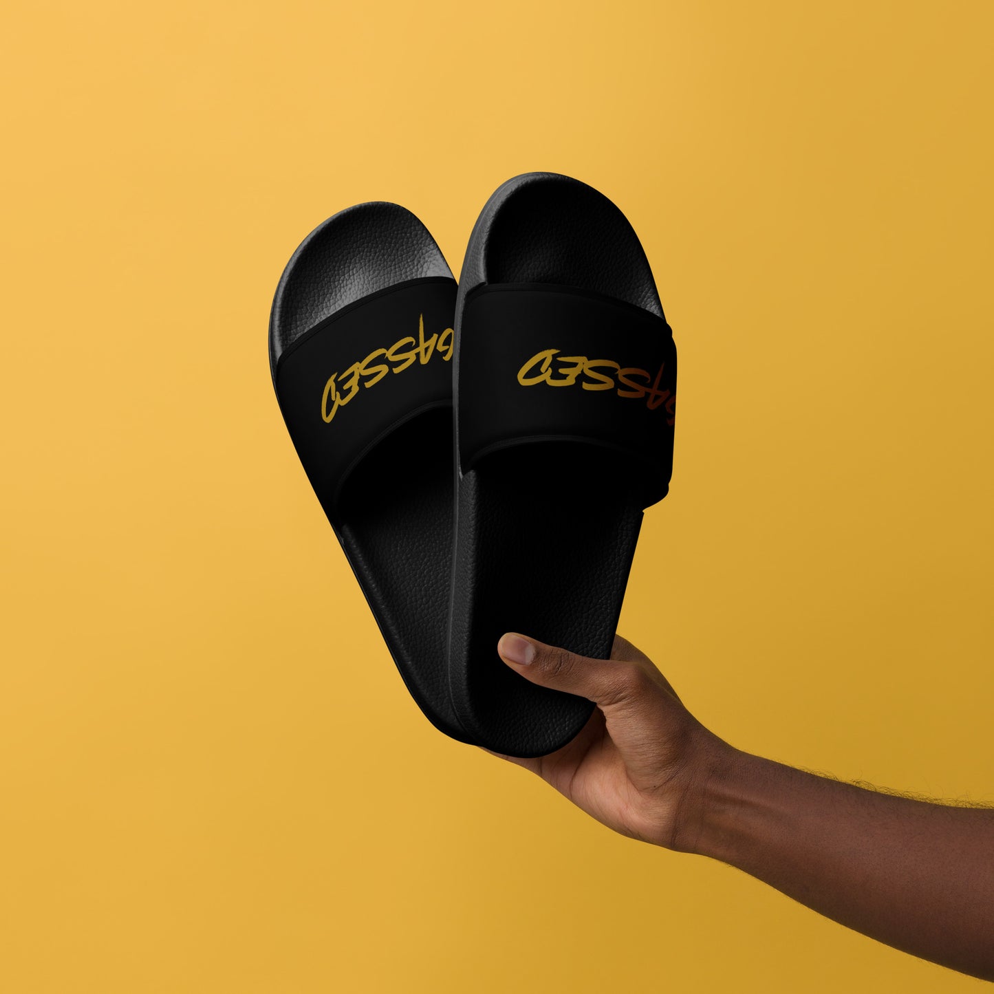 GASSED Sliders - Black