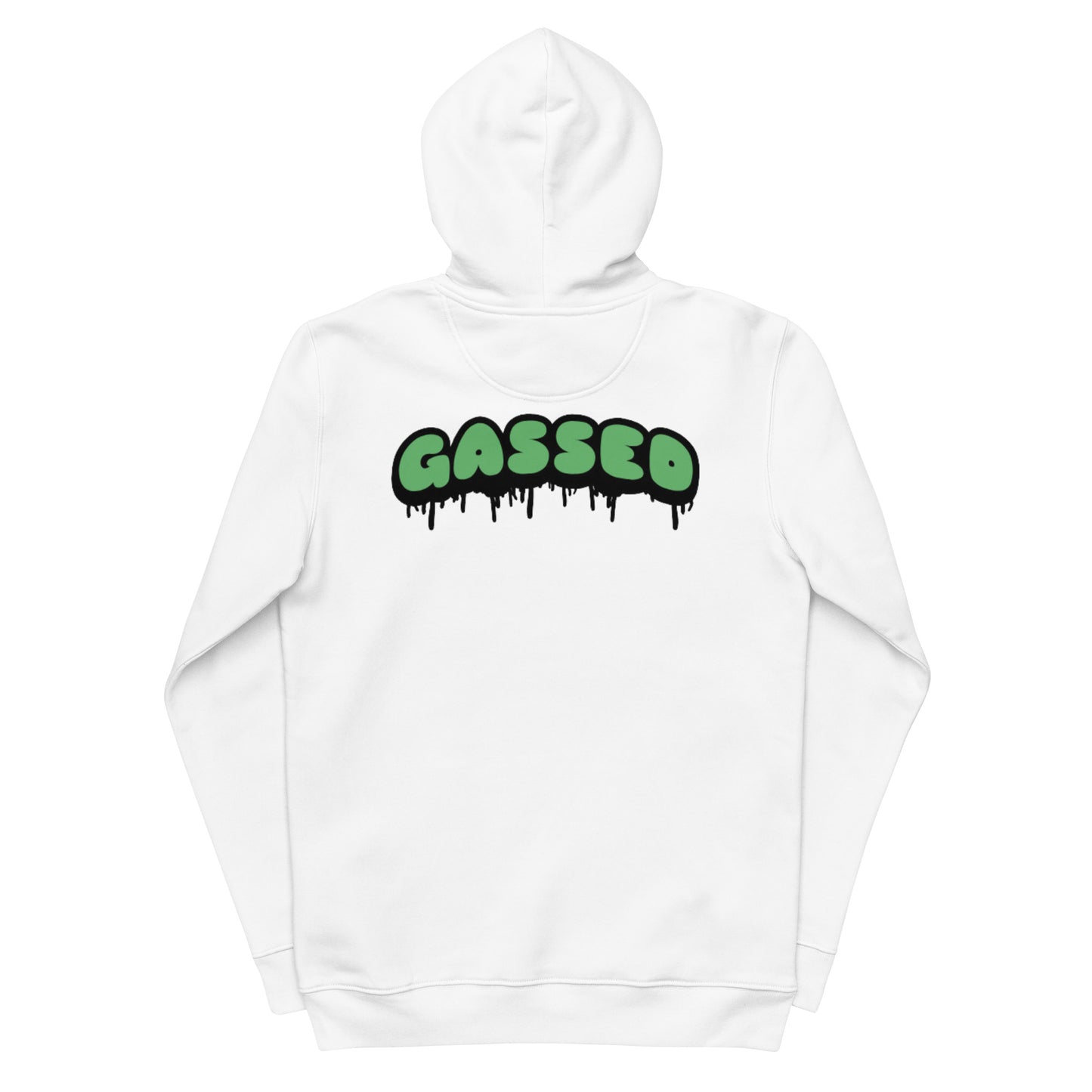 Gassed Drip Green- White