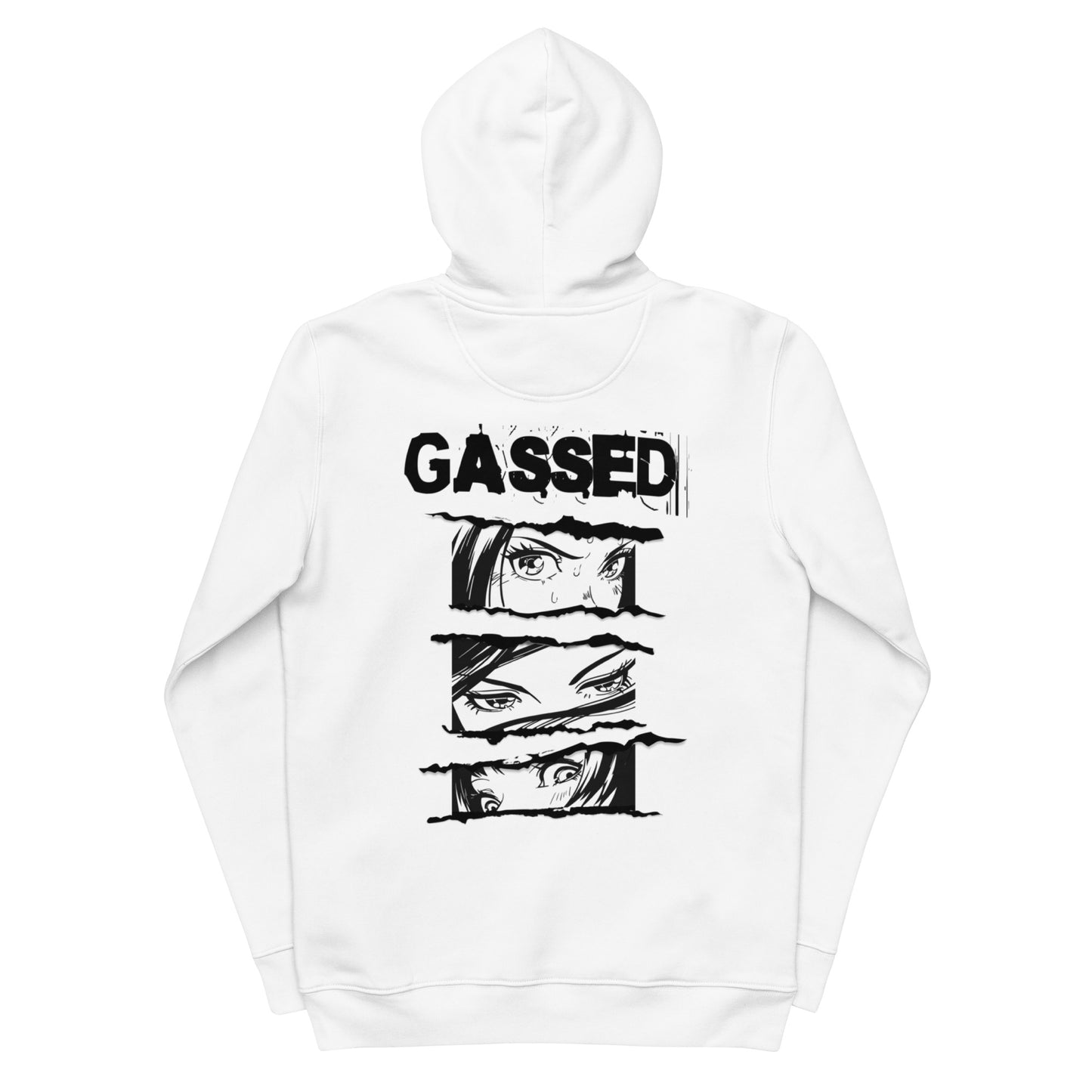 GASSED Girl Anime - White