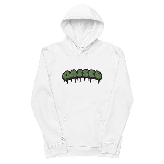 Gassed Drip Green- White