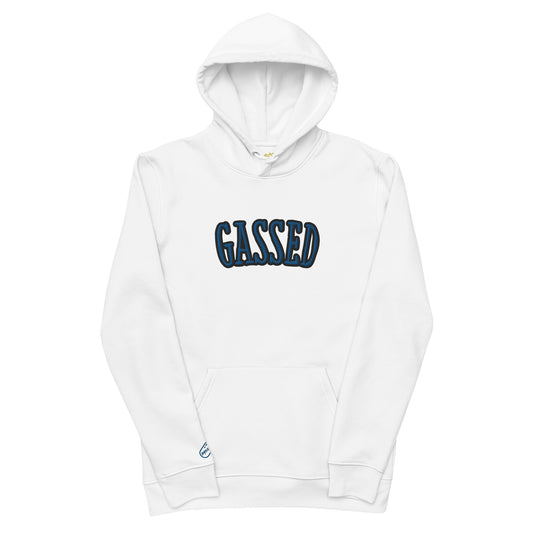 GASSED Blue - White