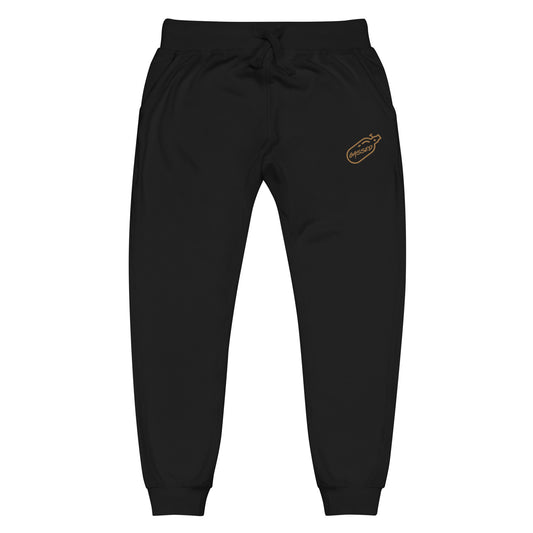 GASSED Joggers - Brown Embroidered Logo