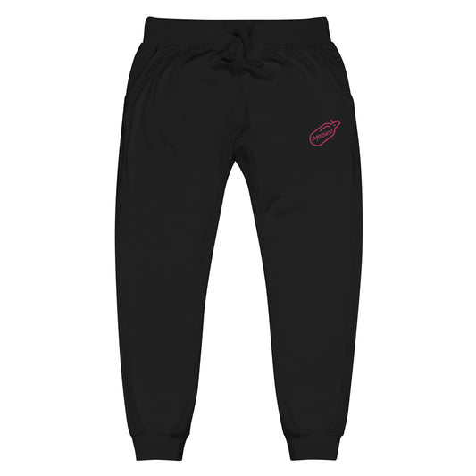 GASSED Joggers - Pink Embroidered Logo