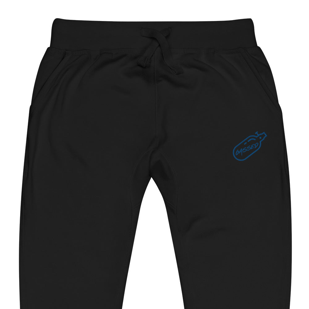 GASSED Joggers - Royal Blue Embroidered Logo