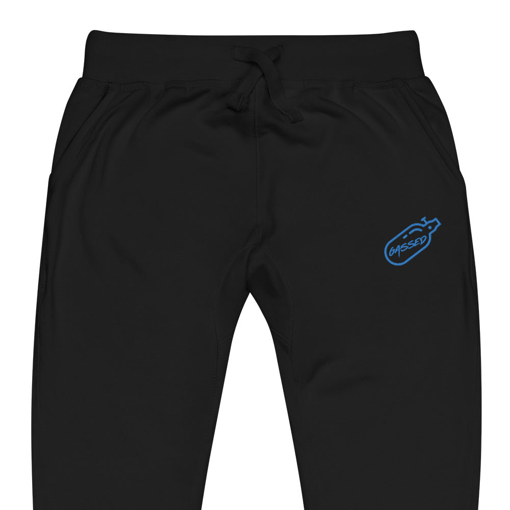 GASSED Joggers - Aqua Embroidered Logo