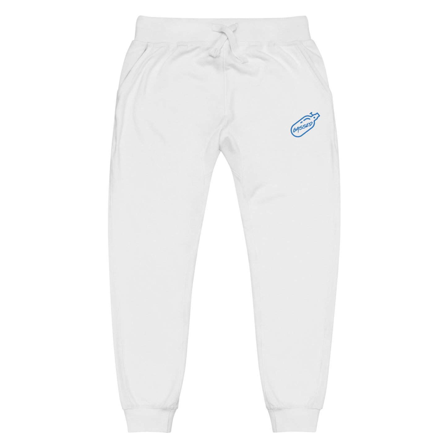 GASSED Joggers - Aqua Embroidered Logo