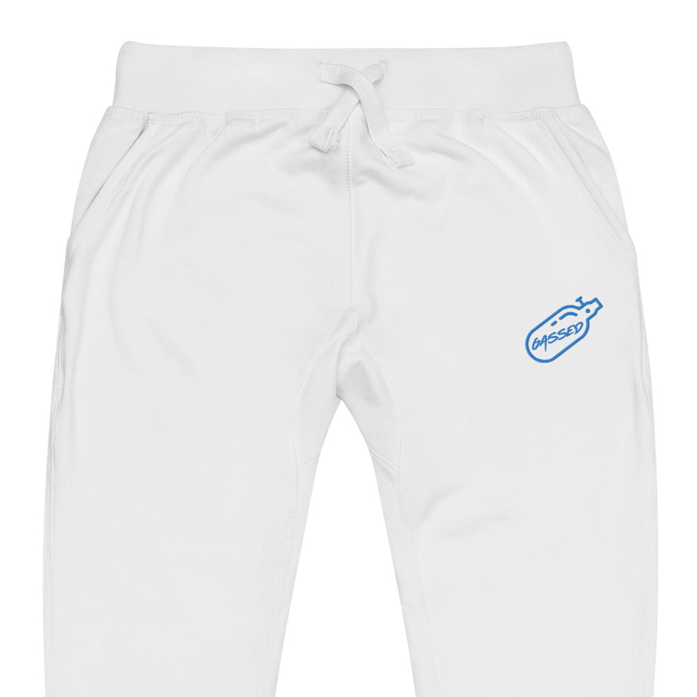 GASSED Joggers - Aqua Embroidered Logo