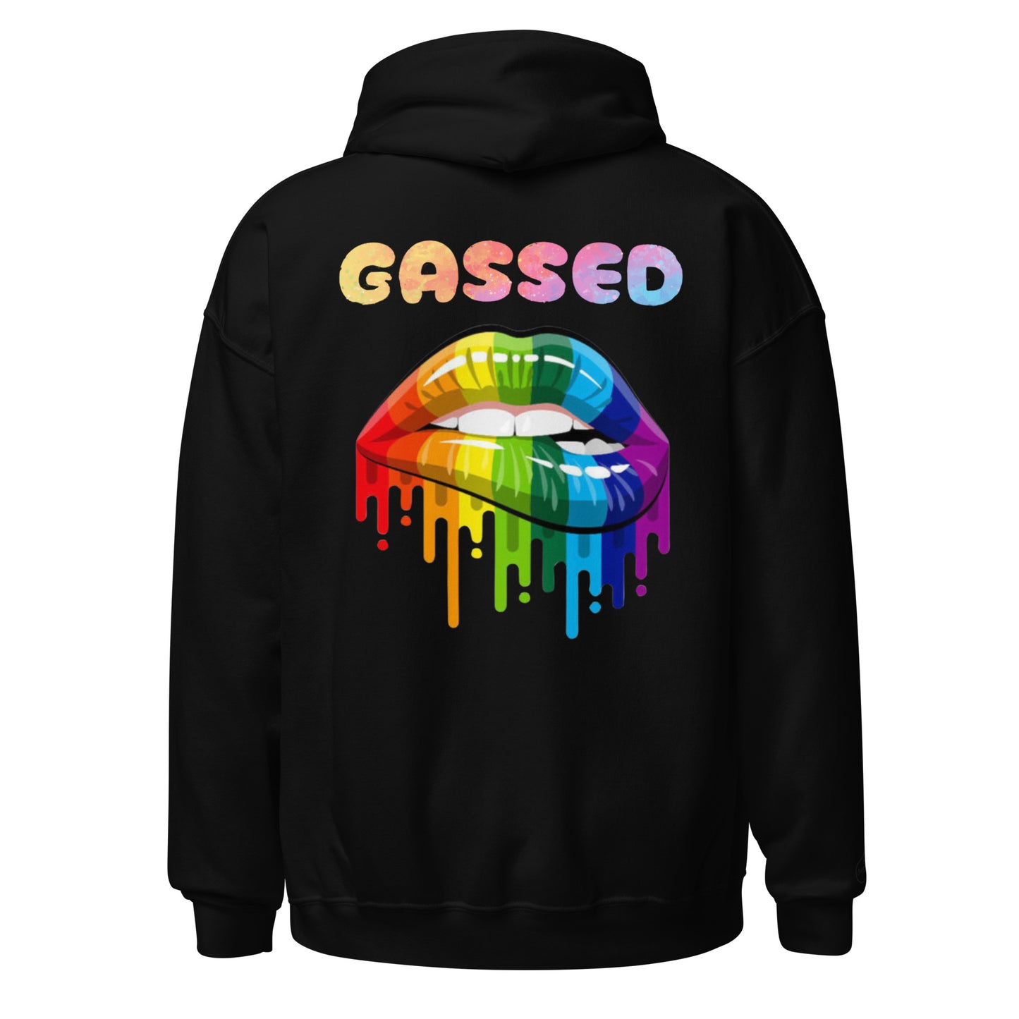 GASSED Womens: Lips Oversized Hoodie