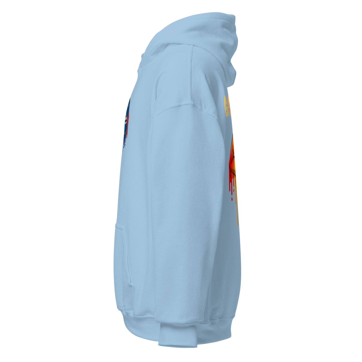 GASSED Womens: Lips Oversized Hoodie