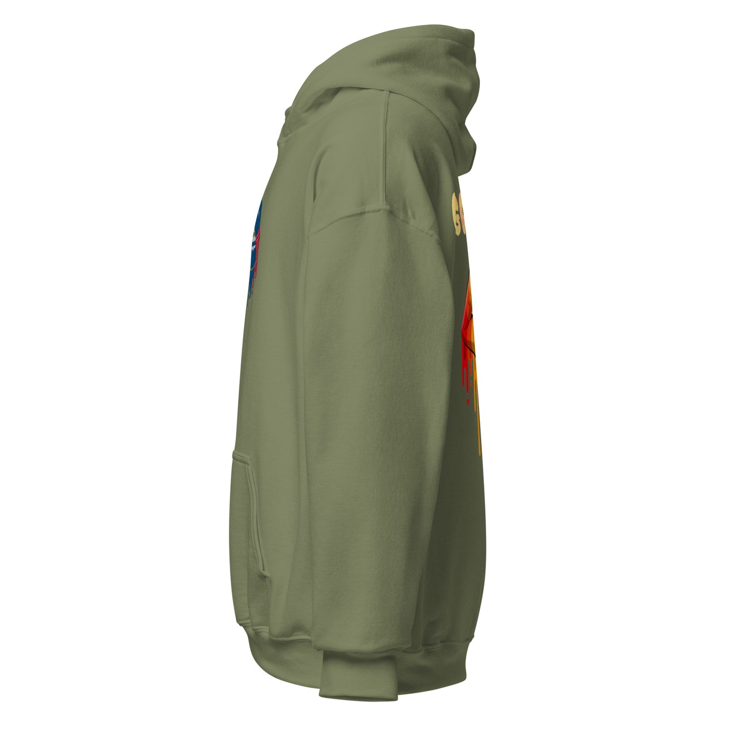 GASSED Womens: Lips Oversized Hoodie