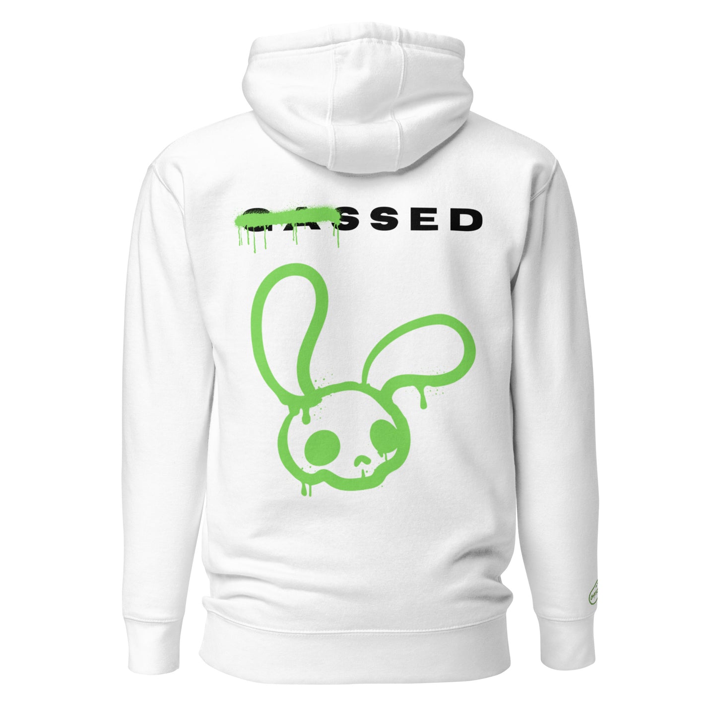 Gassed Bunny Green - White